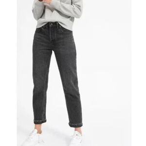 Everlane Way Boyfriend Jeans Womens 27 Straight Leg Denim Organic Cotton